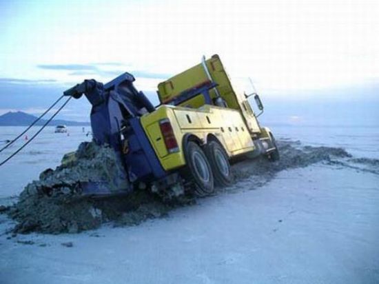 Buzlar eridi arabalar böyle pert oldu galerisi resim 12