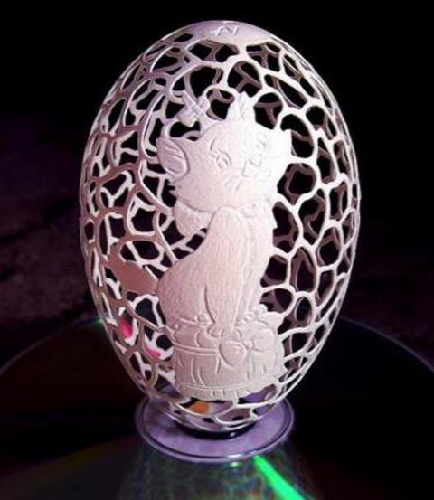 Yumurta kabuğundan sanat eserine galerisi resim 7