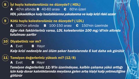 Kalp krizi riskinizi test edin! galerisi resim 4