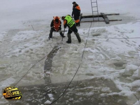 Göle uçan 3 kişi böyle dondu galerisi resim 3