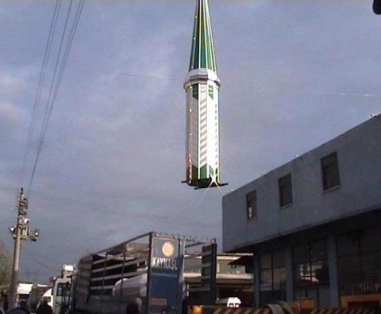 Belçika'ya minare gönderdik galerisi resim 2