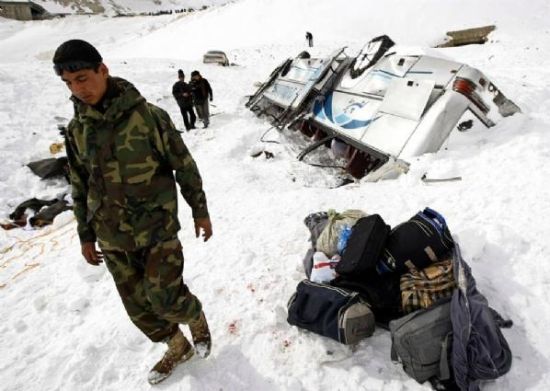 160 Can alan çığdan şok görüntüler galerisi resim 5