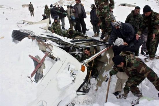 160 Can alan çığdan şok görüntüler galerisi resim 7