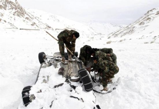 160 Can alan çığdan şok görüntüler galerisi resim 8