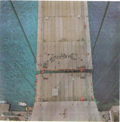 Boğaziçi Köprüsü 36 yıl önce böyle kuruldu. galerisi resim 12