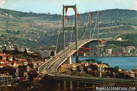 Boğaziçi Köprüsü 36 yıl önce böyle kuruldu. galerisi resim 18