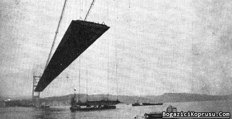 Boğaziçi Köprüsü 36 yıl önce böyle kuruldu. galerisi resim 8