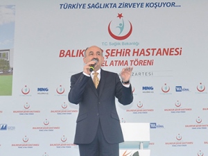 Balıkesir Şehir Hastanesi’nin temeli atıldı