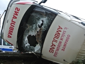 Antalya’da ambulans kaza yaptı: 1 yaralı