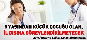 Sağlık Bakanlığı geçici görevlendirme genelgesi