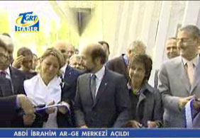 Abdi İbrahim Ar-Ge Merkezi açıldı