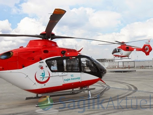 Ambulans helikopterler gece de uçacak