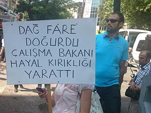 Engelliler atama için açlık grevine başladı