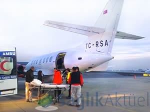 Filistinli yaralılar, Türkiye'ye getirildi