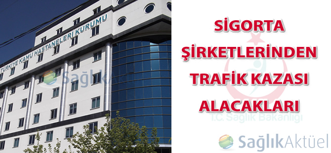 Sigorta şirketlerinden trafik kazası alacakları