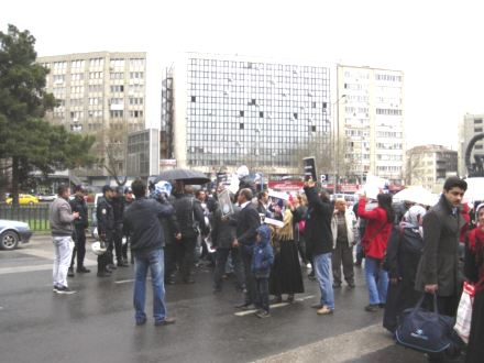 Kas hastaları için Başkentte eylem yapıldı