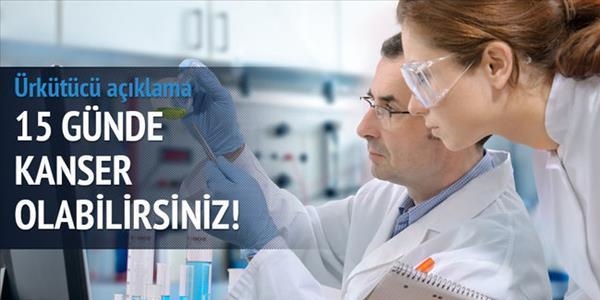 'Fast food' 15 günde kanser riskini artırıyor