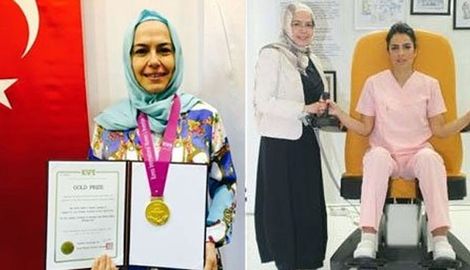 Kadın doğum uzmanının 'Dikey doğum koltuğu' altın madalya getirdi!