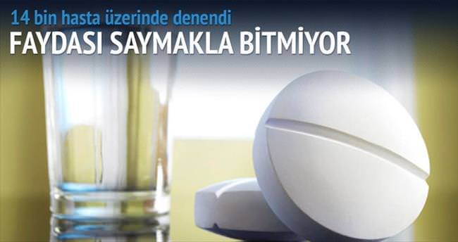 Aspirin, bağırsak ve mide kanserine çare