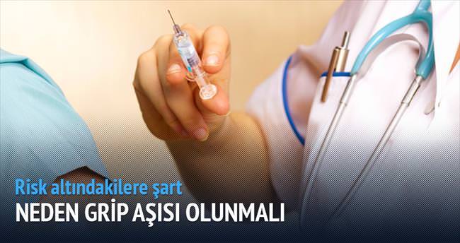 Risk altındaki kişilere grip aşısı şart!