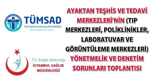 Tümsad-İstanbul İl sağlık Müdürlüğü Yönetmelik ve Denetim Sorunları Toplantısı