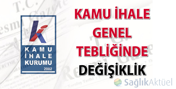 Kamu İhale Genel Tebliğinde değişiklik yapıldı-29.12.2022