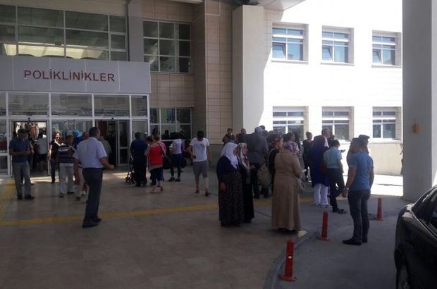 Adıyaman'da 55 öğrenci hastaneye kaldırıldı