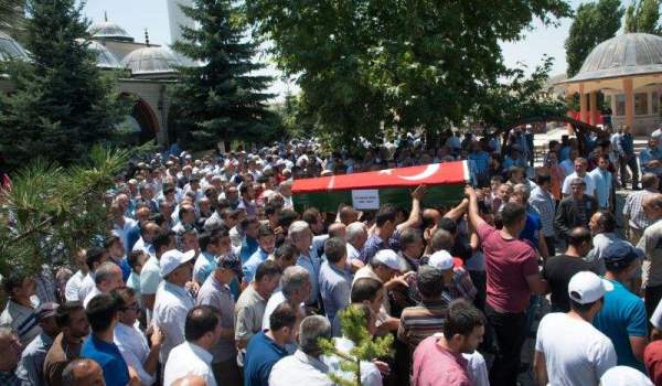 Şehit SGK personeli Lezgi son yolculuğuna uğurlandı