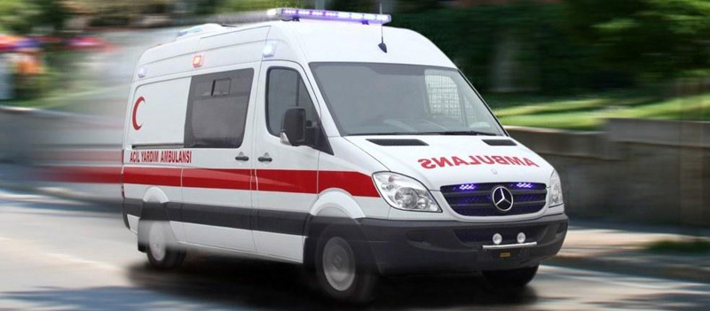 Bursa'da madde bağımlısı genç ambulansı kaçırdı