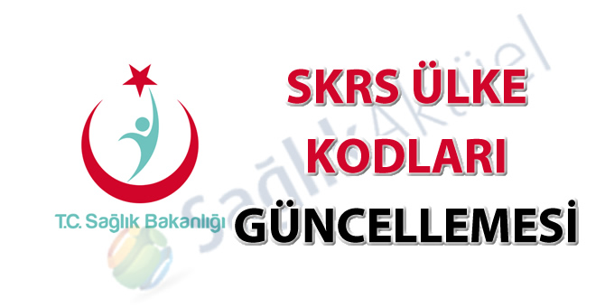 SKRS ülke kodları güncellemesi