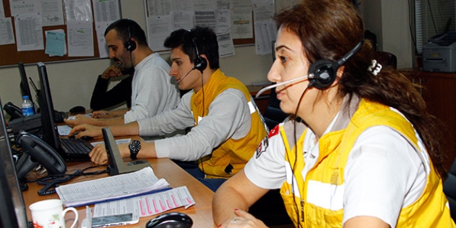 112'yi gereksiz yere arayanlar hakkında işlem yapılacak