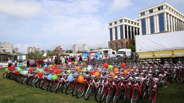 Sağlık Bakanlığı 650 bisiklet dağıttı