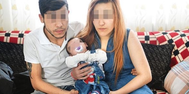 'Ayaz' bebek, anne ve babasını bağımlılıktan kurtardı