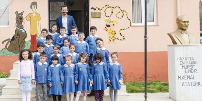 Hem müdür, hem öğretmen, hem hizmetli