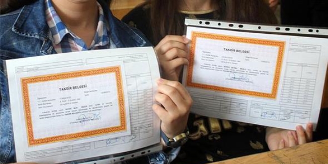 Öğrencilere 'kilo' karnesi