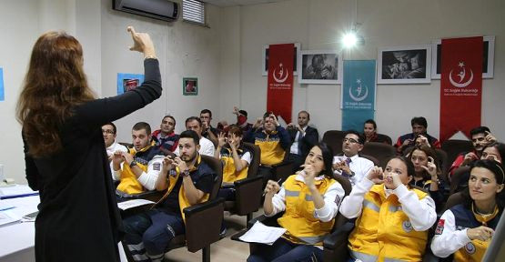 Mudanya'da Hastane Personeline İşaret Dili Kursu