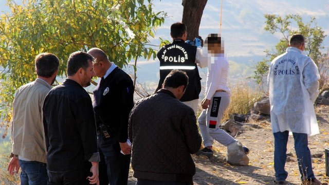 Kayseri'de yanmış erkek cesedi bulundu