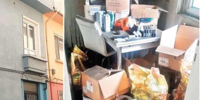 Yangından 2 milyon TL'lik kanser ilacı çıktı