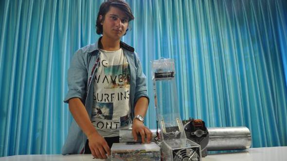 Dedesi ve anneannesinin ölümünden etkilenen liseli gençten hayat kurtaran proje