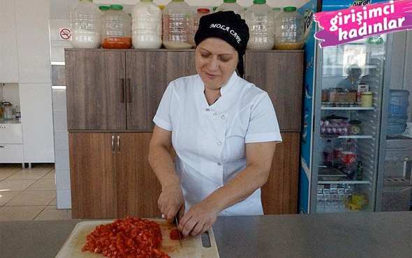 Hasta kızı için özel yemek hazırladı şirket sahibi oldu