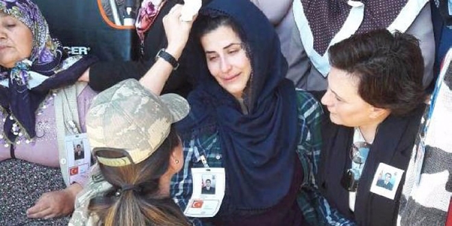 Eşinin şehit düştüğü ilçede erkek bebek dünyaya getirdi