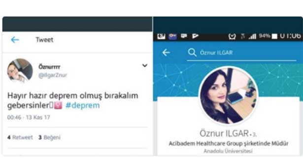 Irkçı paylaşımda bulunan hastane müdürü açığa alındı