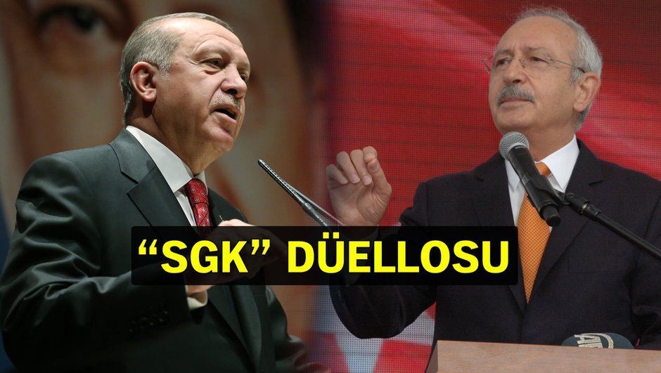 Erdoğan ve Kılıçdaroğlu arasında "SGK" polemiği devam ediyor!