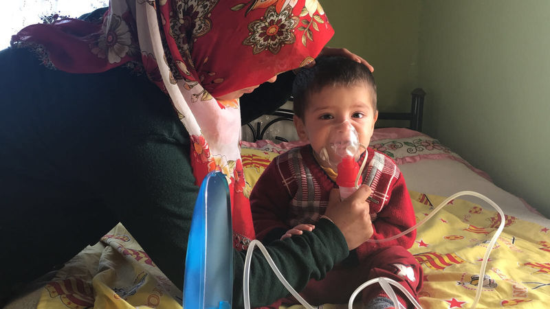 1,5 yaşındaki Muhammed ilik nakli ameliyatı için yardım bekliyor