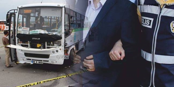 11 kişinin öldüğü feci kazada otobüs şoförü tutuklandı