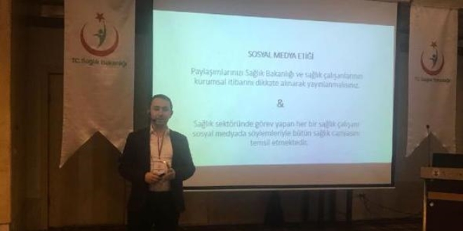 Sağlıkçılara sosyal medya kullanım semineri