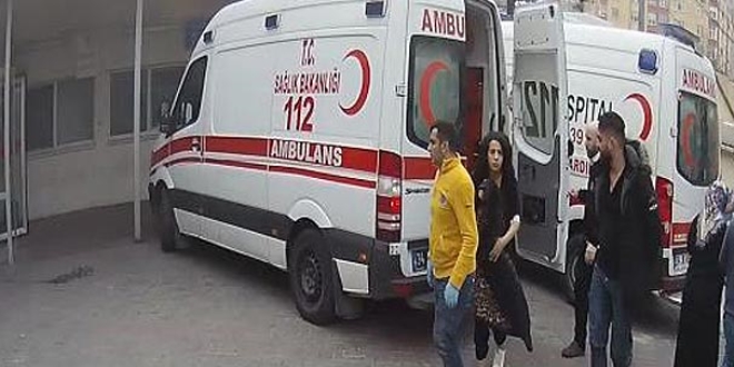 Hamile eşini dövdü, hastaneden böyle kaçtı