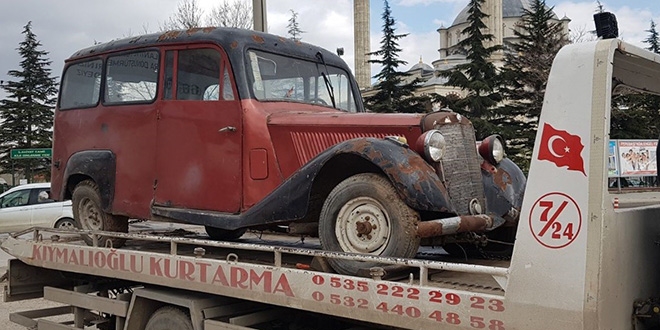 Eski ambulans 28 bin 500 liraya satıldı