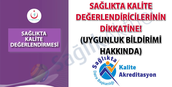 2018 yılı 2.etap sağlıkta kalite değerlendirmeleri uygunluk bildirimi hakkında-17.04.2018