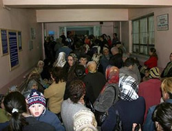 Bursalılar hastaneden çıkmıyor